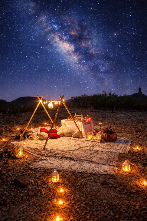 Picnic romántico de Alisios Picnic en Gran Canaria